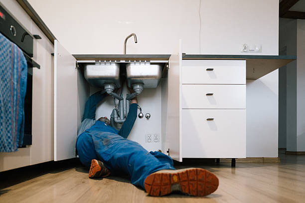 Professional Leak Detection technician working in Millersport, OH
